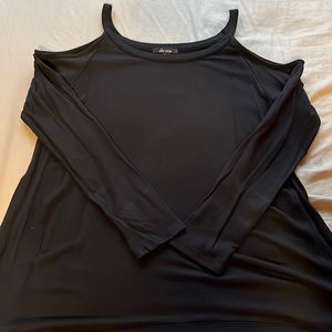 Ella moss size m tank top long sleeve black soft comfy shirt